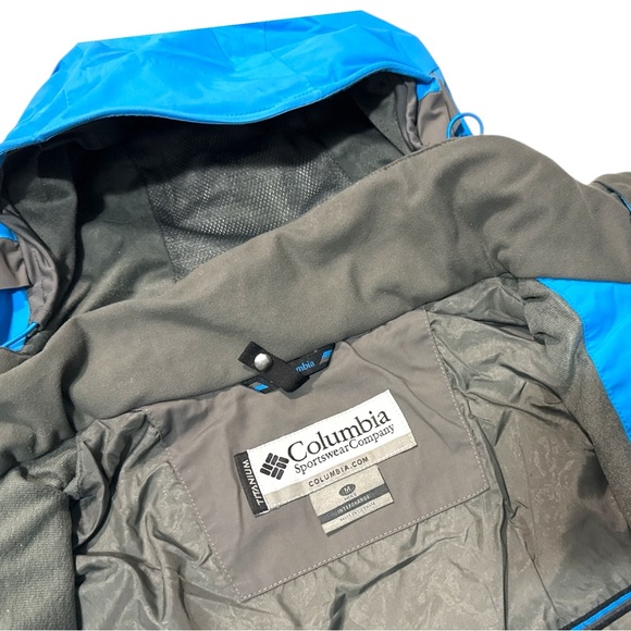 Columbia‎ Blue and Brown Raincoat Women’s Medium - Picture 4 of 6